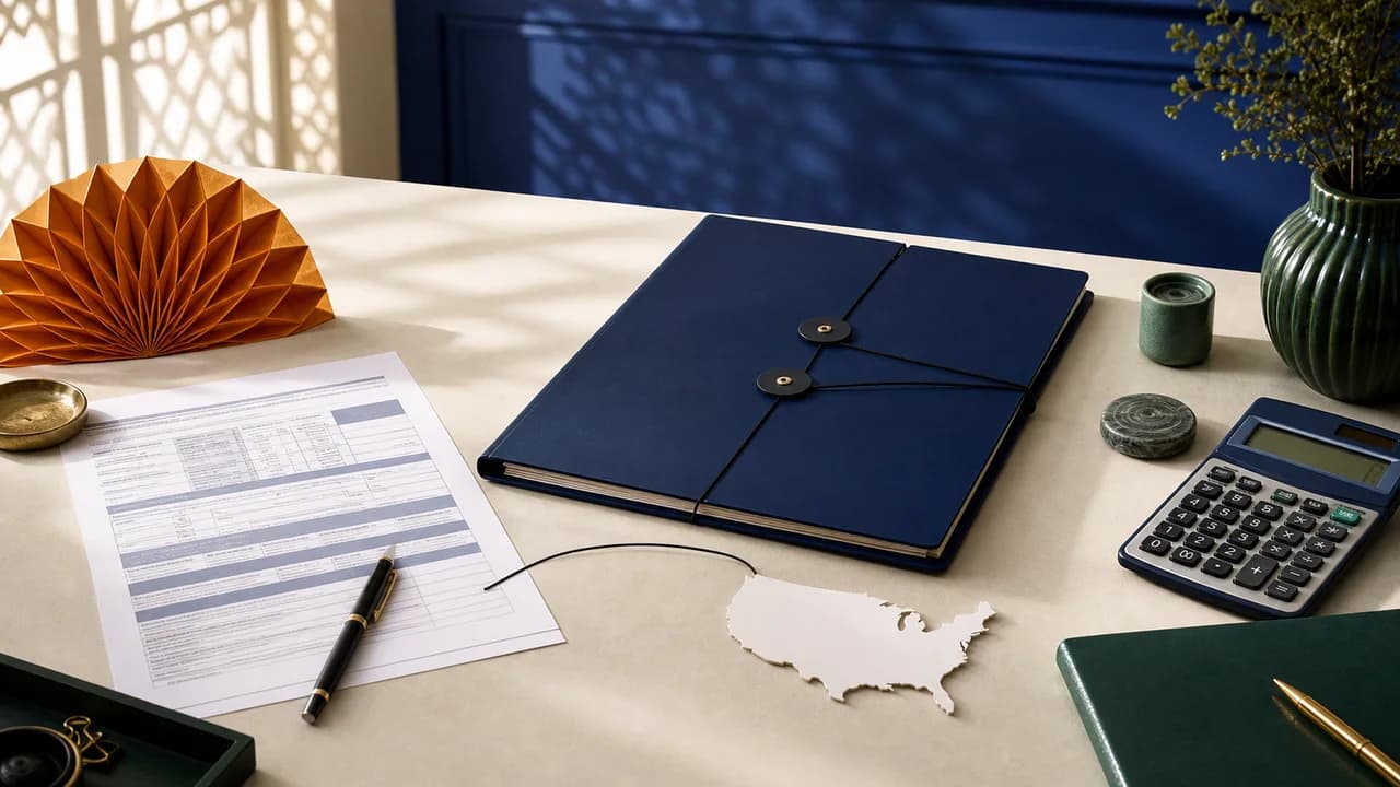 India-based owner paperwork connected to a U.S. LLC filing