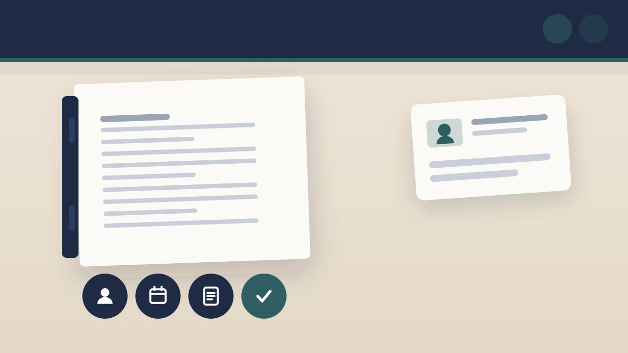 Subscription cards and a calendar illustrate recurring revenue against reportable owner transfers