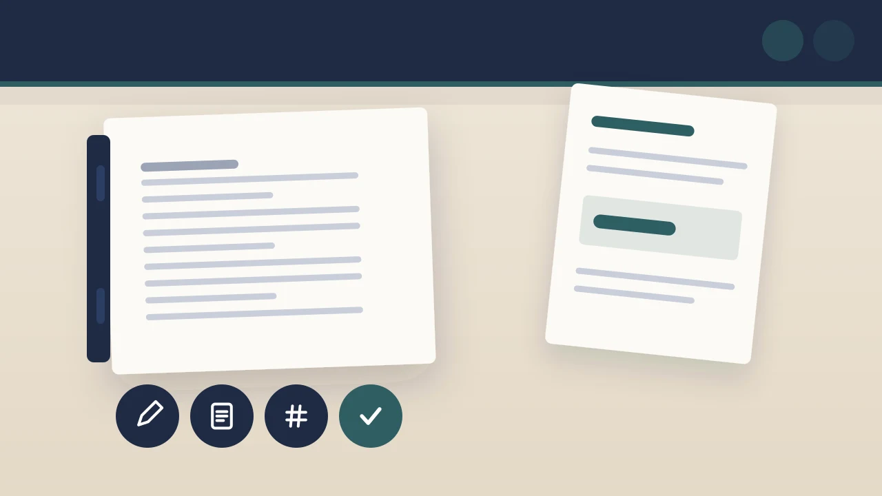 An annotated Part V supporting statement attached to Form 5472 on a tidy desk