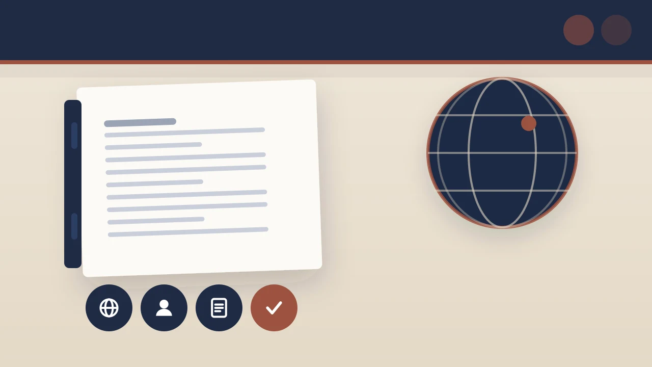 Taiwanese and U.S. documents beside a globe illustrate a Taiwan-based owner's Form 5472 filing