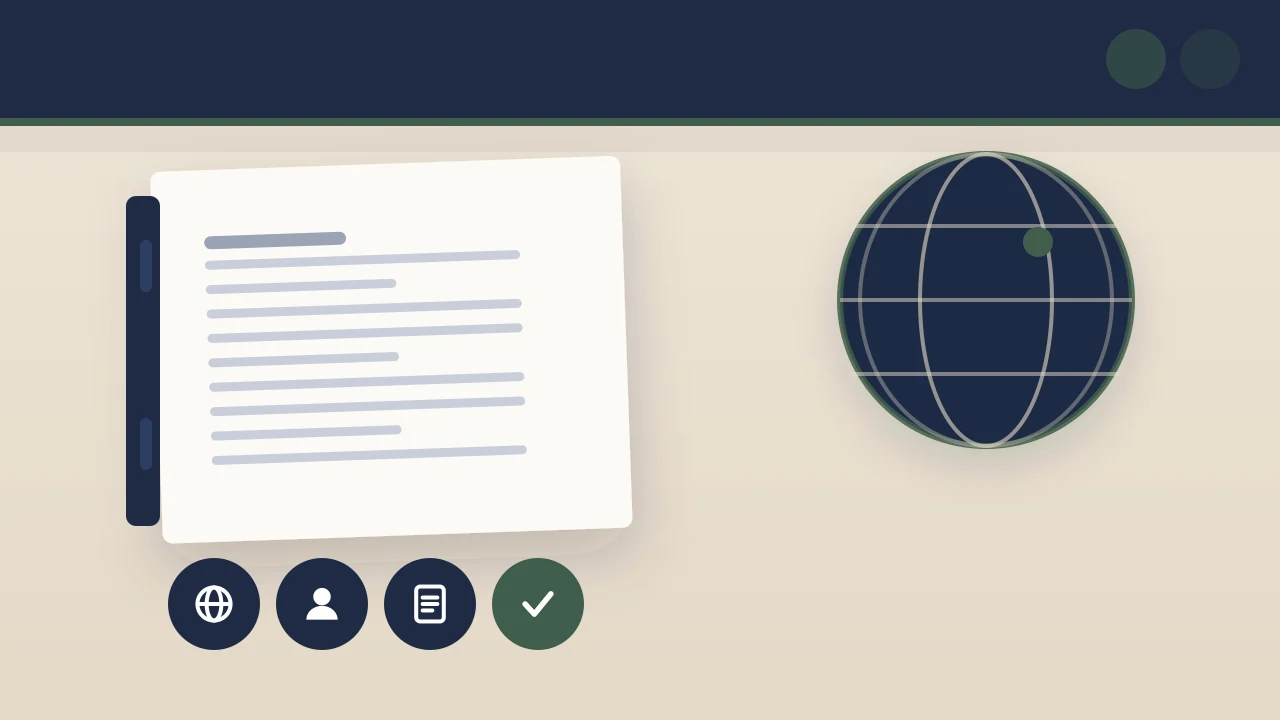 United Arab Emirates and U.S. business documents arranged for a Form 5472 filing