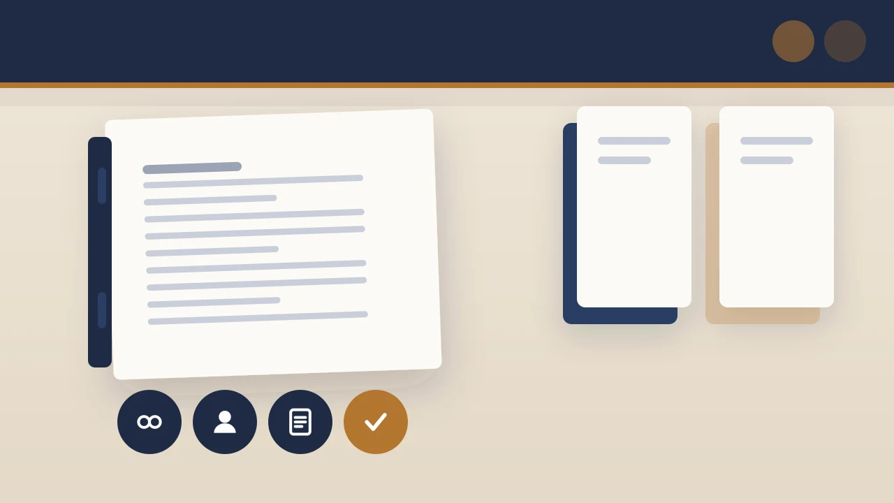 Two partner files beside a Form 1065 partnership return and a Form 5472, showing which return applies