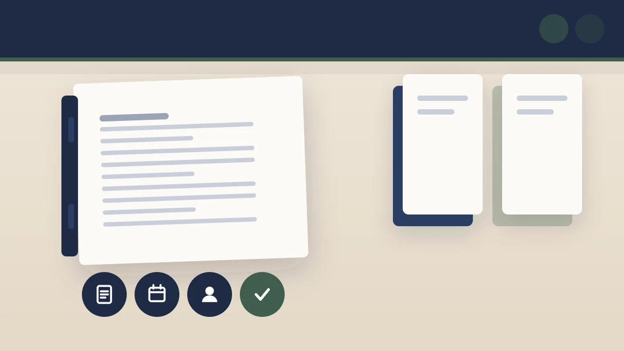 Wyoming LLC state paperwork arranged beside a federal Form 5472 filing folder